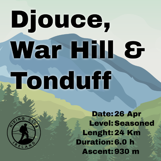 Picture of Hike #196: Djouce, War Hill & Tonduff