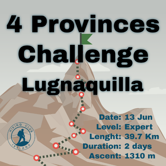 Picture of Hike #251: 4 Provinces Challenge: Lugnaquilla